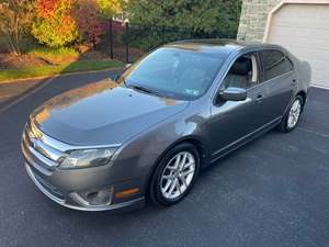 Gray 2012 Ford Fusion Hybrid