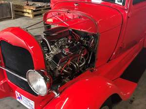 1928 Ford Model A with Red Exterior