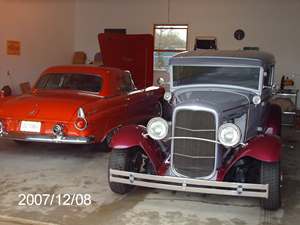 Red 1931 Ford model A