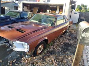 Brown 1968 Ford Mustang