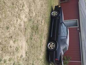 Black 1988 Ford Mustang