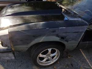 Black 1989 Ford Mustang