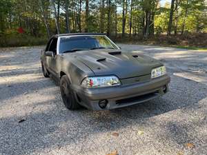 Black 1990 Ford Mustang GT