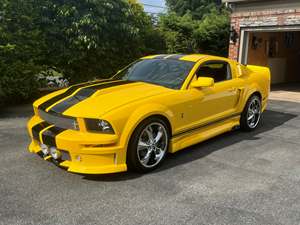 Yellow 2006 Ford Mustang