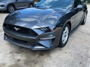 Gray 2018 Ford Mustang