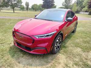 Red 2022 Ford Mustang Mach-E