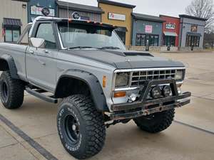 Silver 1985 Ford Ranger