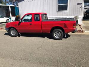 Red 1997 Ford Ranger