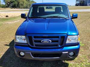 Blue 2010 Ford Ranger