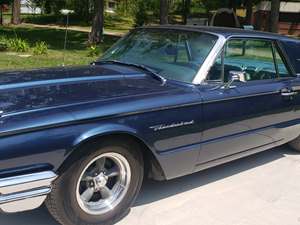 Blue 1964 Ford Thunderbird 