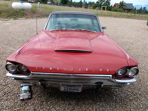 Red 1964 Ford Thunderbird