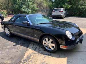 Black 2002 Ford Thunderbird