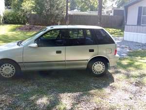 1991 Geo Metro with Silver Exterior