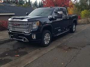 Black 2020 GMC Denali 2500