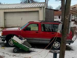 Red 1993 GMC Jimmy