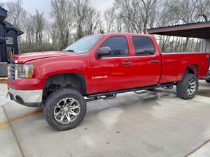 Red 2009 GMC Sierra 2500HD