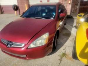 Red 2004 Honda Accord