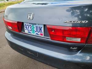 Blue 2005 Honda Accord