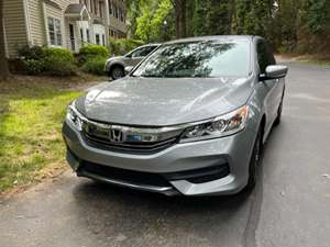 Silver 2016 Honda Accord