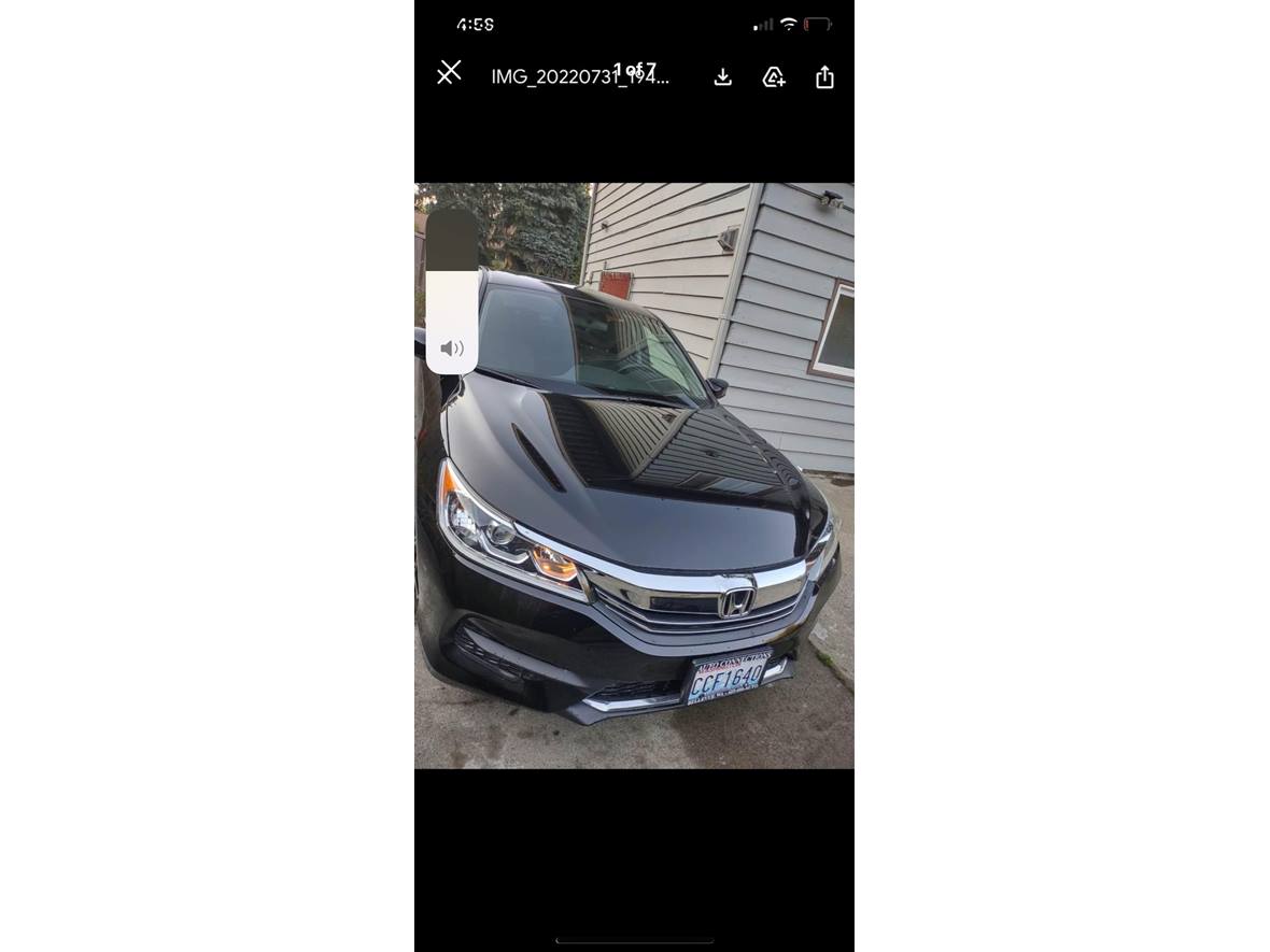 2017 Honda Accord for sale by owner in Seattle