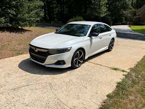 White 2022 Honda Accord
