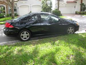 Black 2006 Honda Accord Coupe