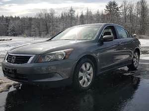 Gray 2008 Honda Accord EXL