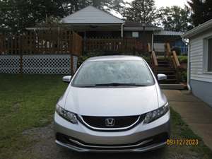 Silver 2014 Honda Civic