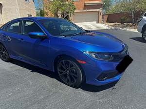 Blue 2020 Honda Civic