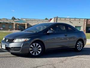 Gray 2010 Honda Civic Coupe