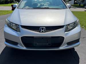 Silver 2013 Honda Civic Coupe