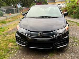 Black 2015 Honda Civic Coupe