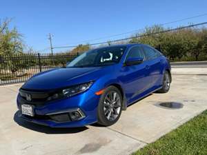 Blue 2019 Honda Civic Si Sedan