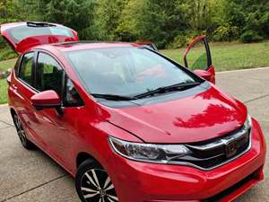 Red 2018 Honda FIT