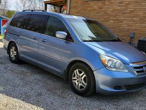 Blue 2007 Honda Odyssey