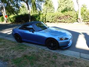 Blue 2005 Honda S2000