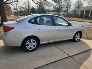 Silver 2010 Hyundai Elantra