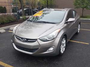 Gold 2012 Hyundai Elantra