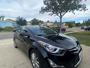 2014 Hyundai Elantra with Black Exterior