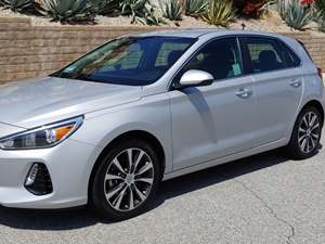 Silver 2019 Hyundai Elantra GT hatchback 