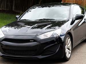 Black 2013 Hyundai Genesis Coupe