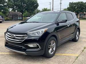 Black 2017 Hyundai Santa Fe Sport