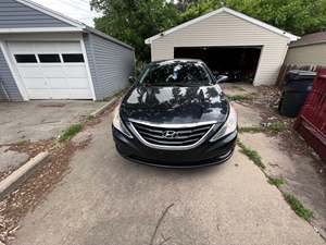 Blue 2011 Hyundai Sonata