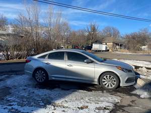 Gray 2015 Hyundai Sonata