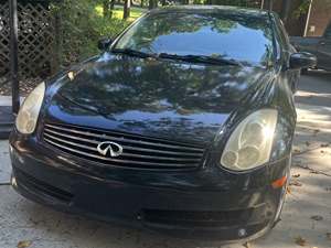 Black 2006 Infiniti G35