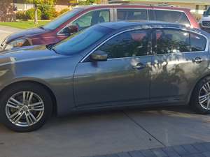 2010 Infiniti G37 Sedan with White Exterior