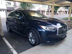 Blue 2019 Infiniti QX50