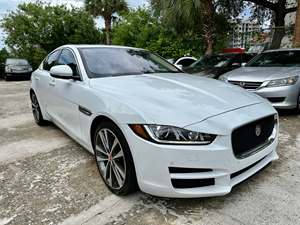 2017 Jaguar XE with White Exterior