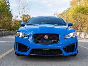 Blue 2014 Jaguar XF