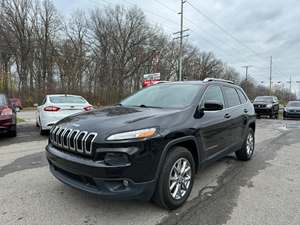 Black 2015 Jeep Cherokee